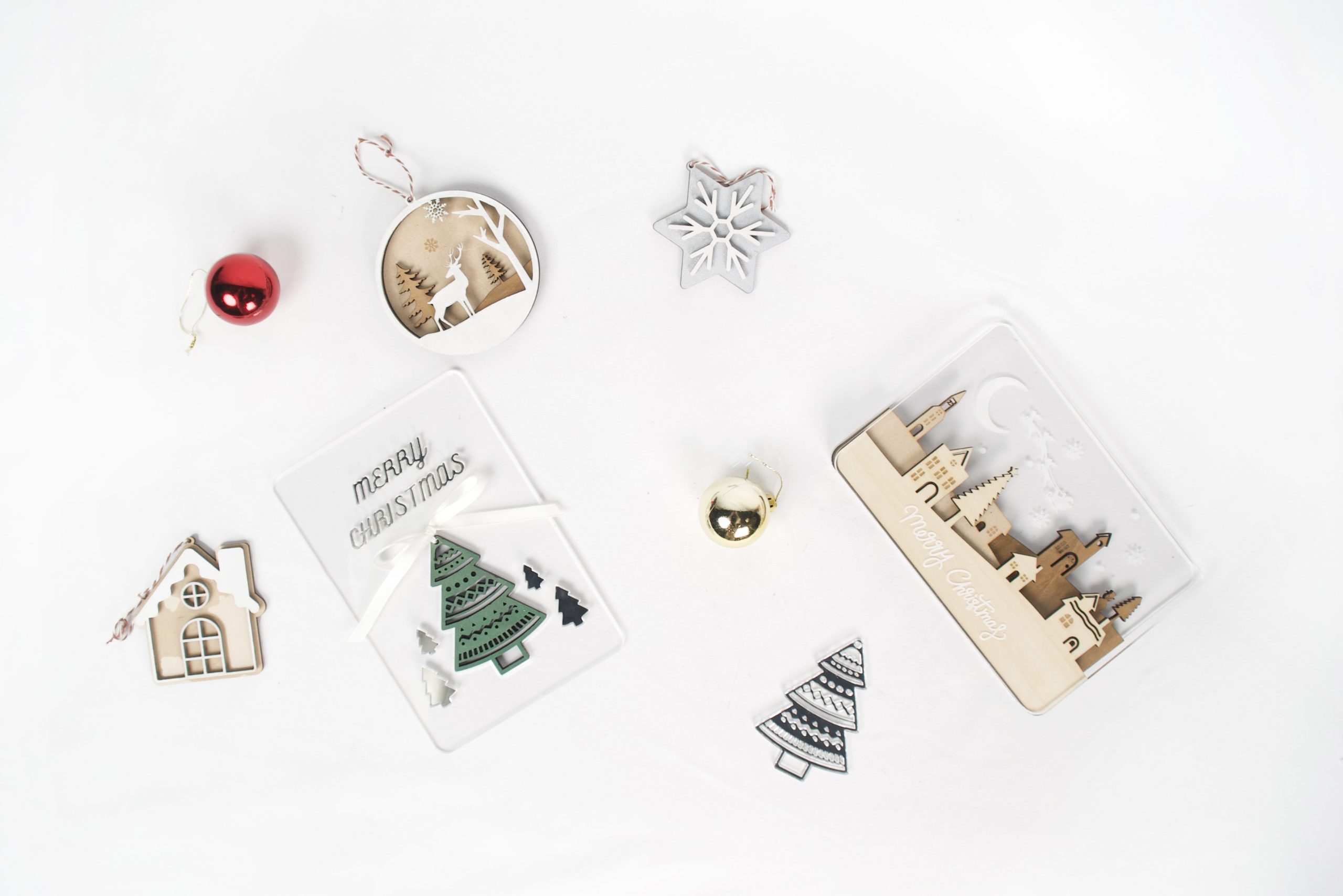 [FLUX] FLUX laser cutting and engraving Christmas decoration